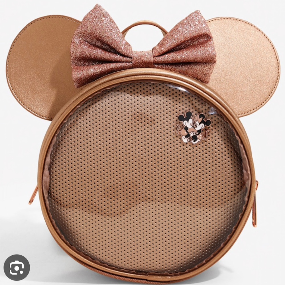 Rose Gold Minnie Mouse Pin bag